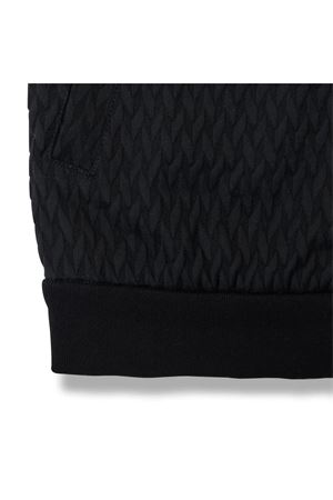 Black Jersey Bomber Jacket PAOLO PECORA | O051406939000